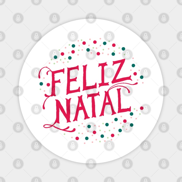 feliz natal Magnet by crackstudiodsgn